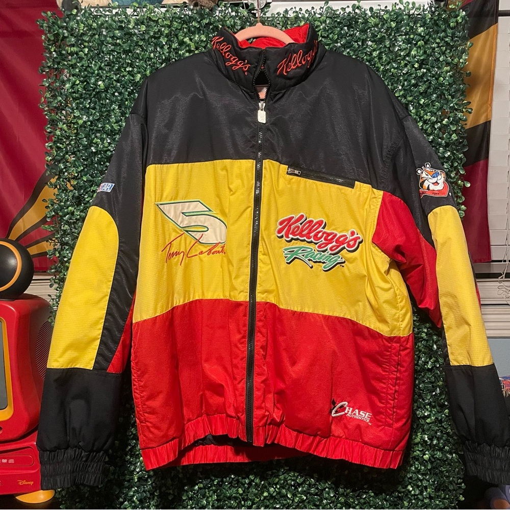 Vintage Terry Labonte Kelloggs Racing Chase Authentics NASCAR Jacket